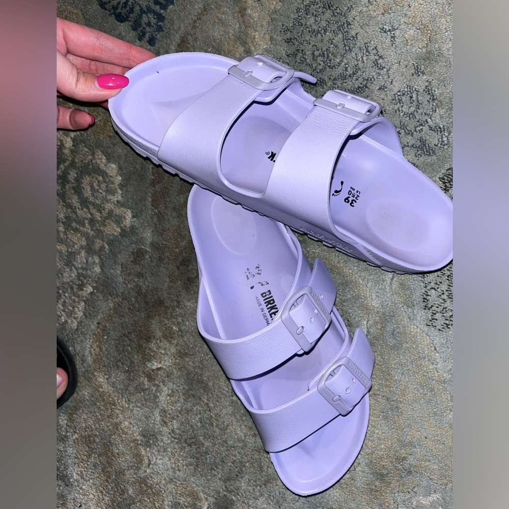 Birkenstock Arizona EVA in lavender!